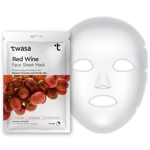 wine sheet mask